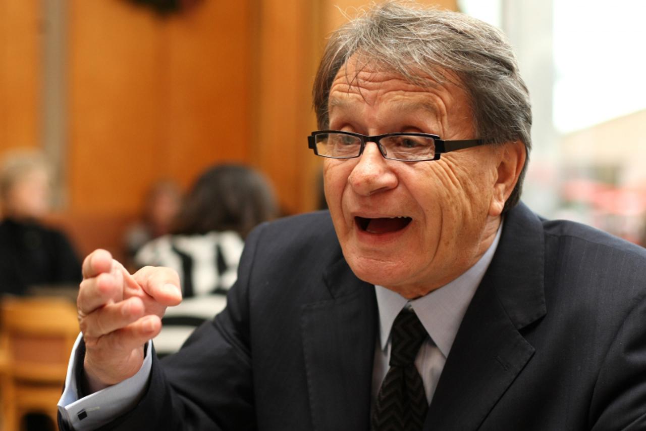 '30.11.2010. Zagreb, Hrvatska - Miroslav Ciro Blazevic. Photo: Petar Glebov/PIXSELL'