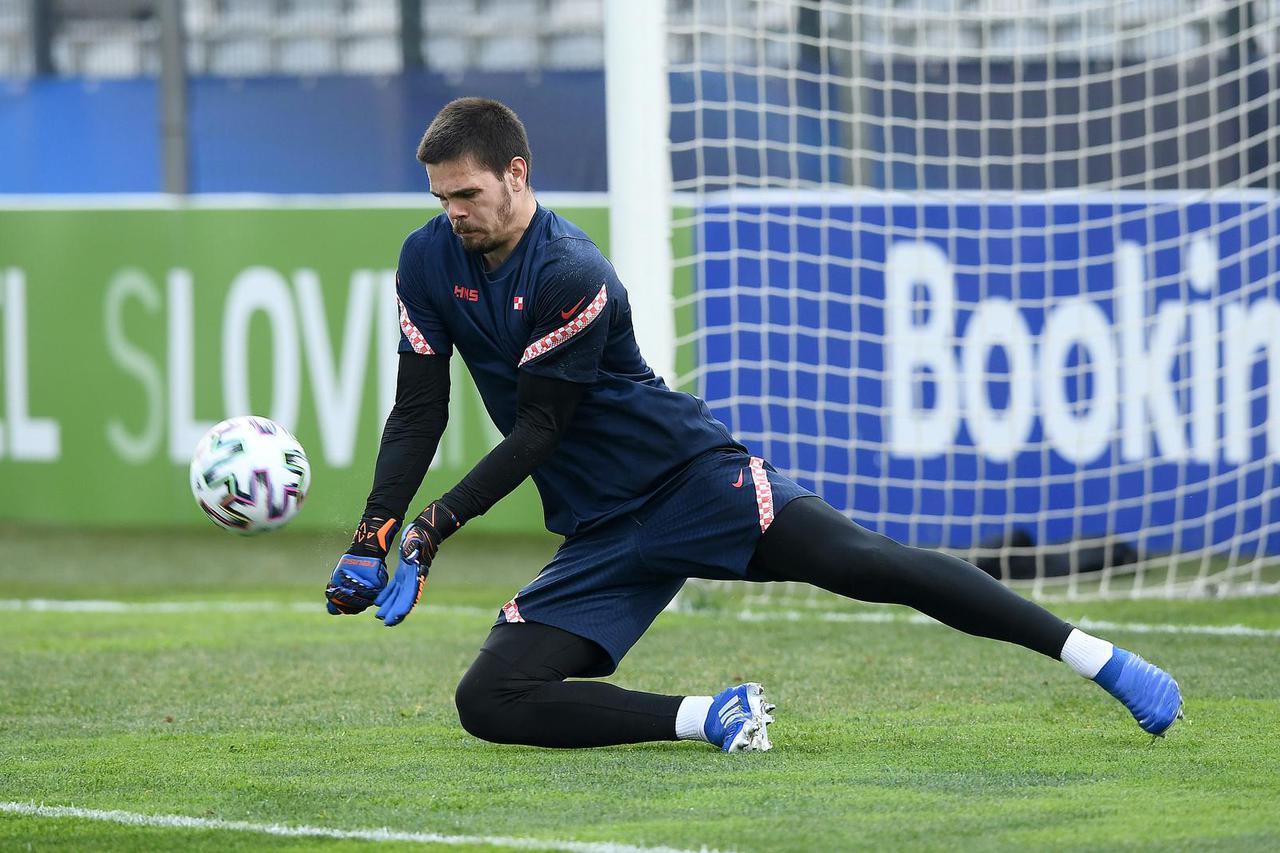 UEFA Europsko U21 prvenstvo, Hrvatska - Švicarska, zagrijavanje 