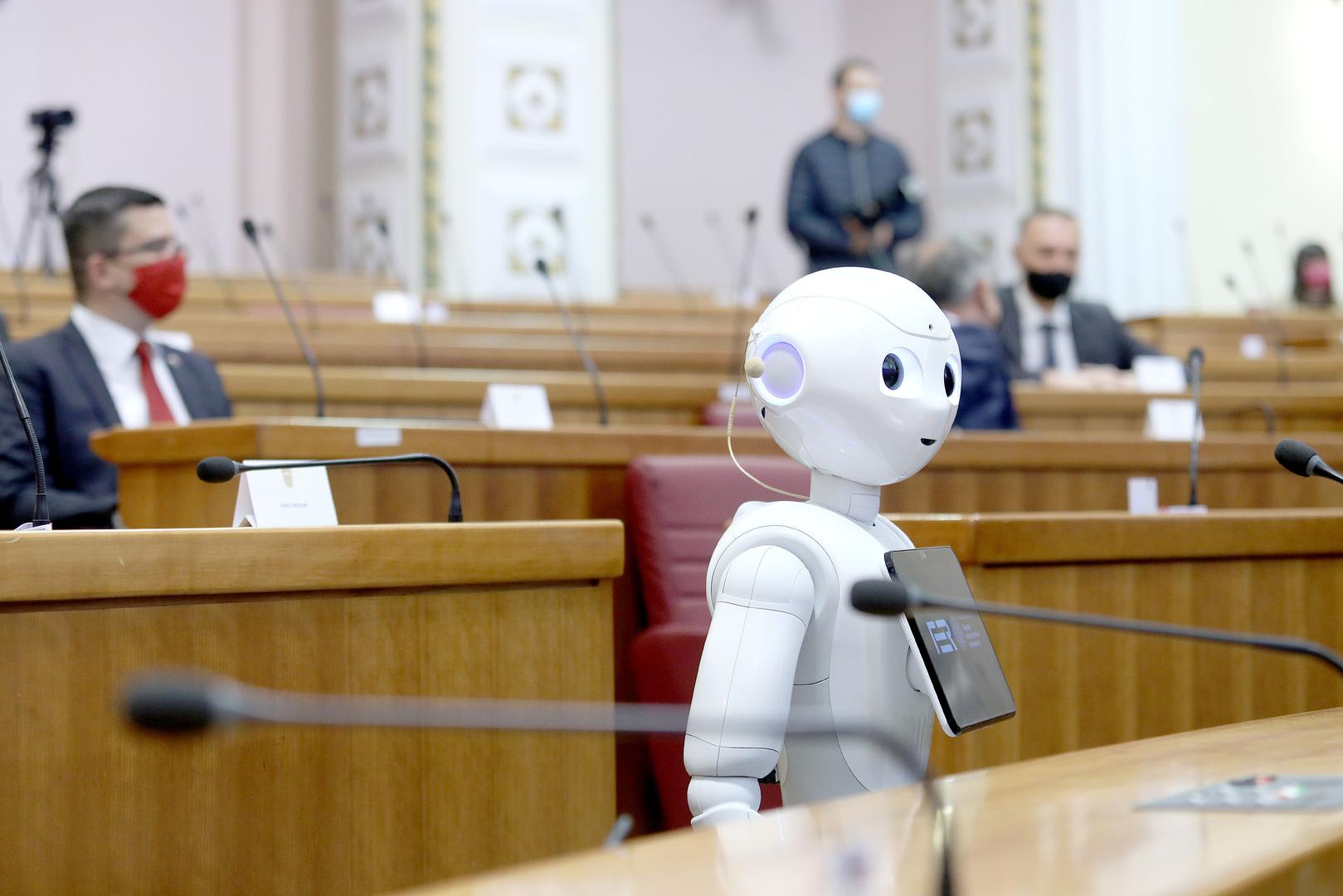 11.05.2021., Zagreb - Predsjednik Hrvatskoga sabora Gordan Jandrokovic otvorio je danas „Konferenciju o buducnosti Europe – vizija Hrvatske“. Konferenciju je organizirao Hrvatski sabor i Ured Europskog parlamenta u Hrvatskoj, u suradnji s Predstavnistvom Europske komisije u Hrvatskoj i Mrezom centara Europe Direct u Hrvatskoj.Photo: Patrik Macek/PIXSELL