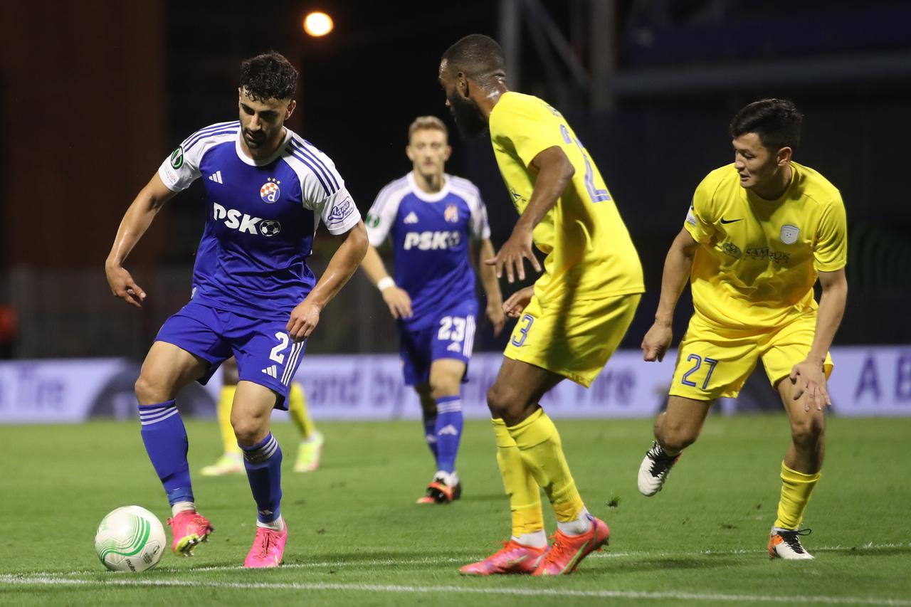 Zagreb: Prva utakmica grupne faze UEFA Konferencijske lige, GNK Dinamo - Astana