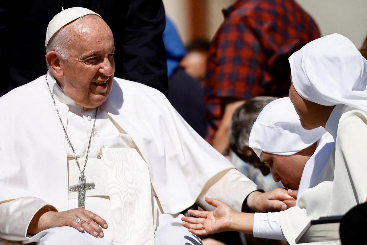 Weekly general audience in St. Peter's Square at the Vatican