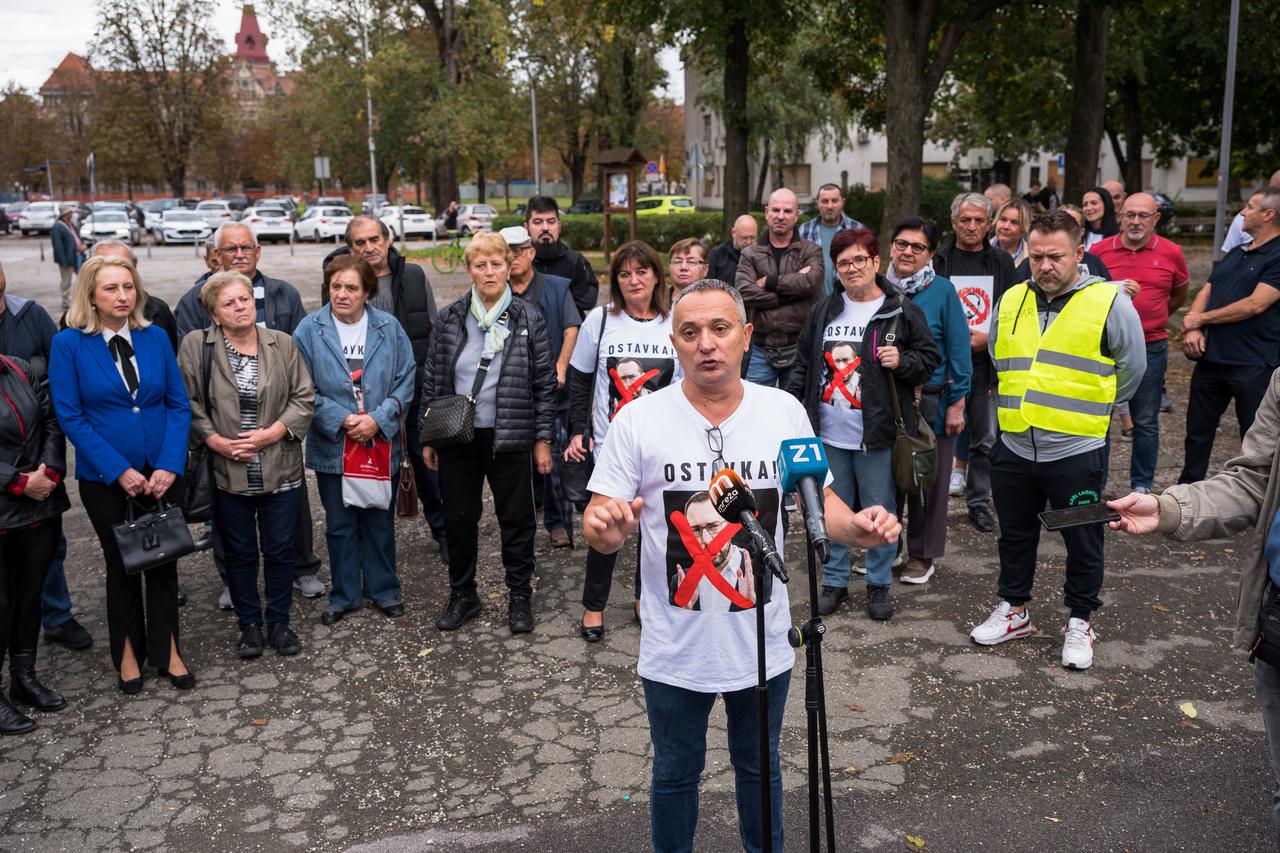 Zagreb: Mirni prosvjed kojim se traži ostavka gradonačelnika Tomislava Tomaševića