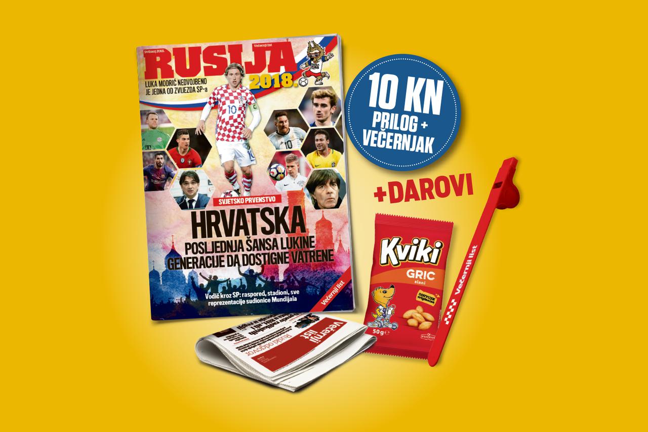 Specijalni broj Večernjeg donosi sve informacije o pohodu na Rusiju