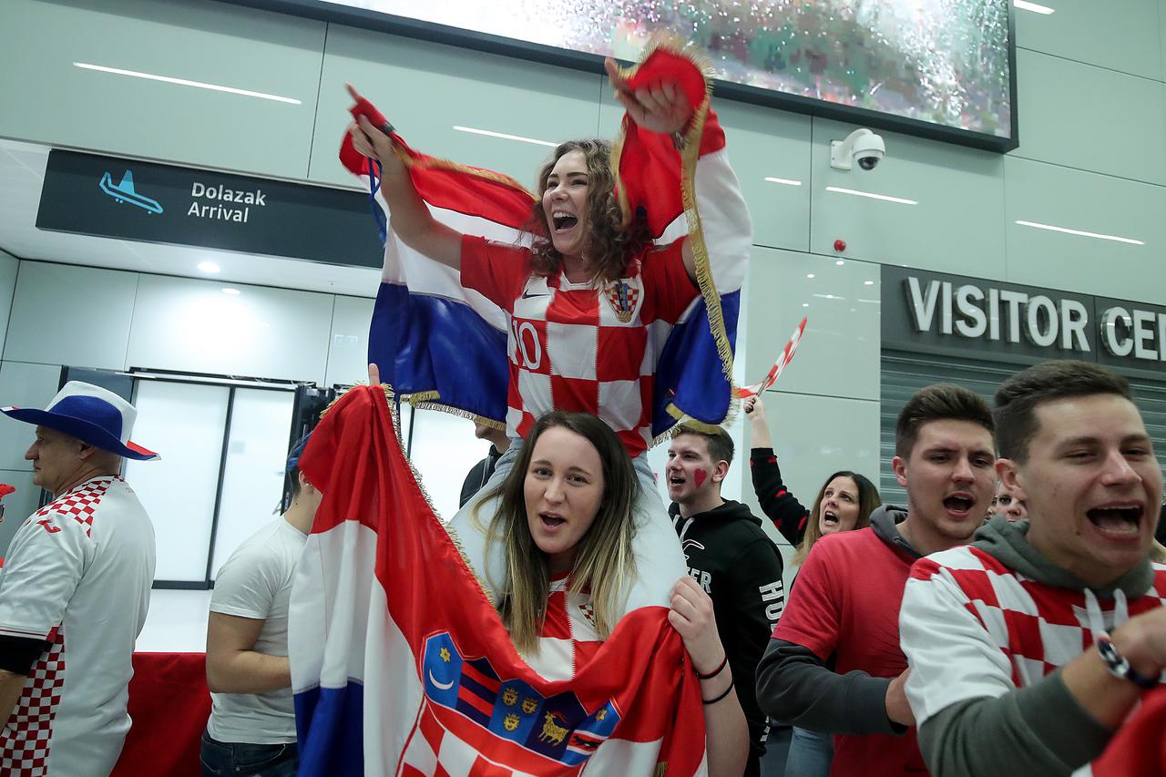 Doček srebrnih rukometaša u Zračnoj luci