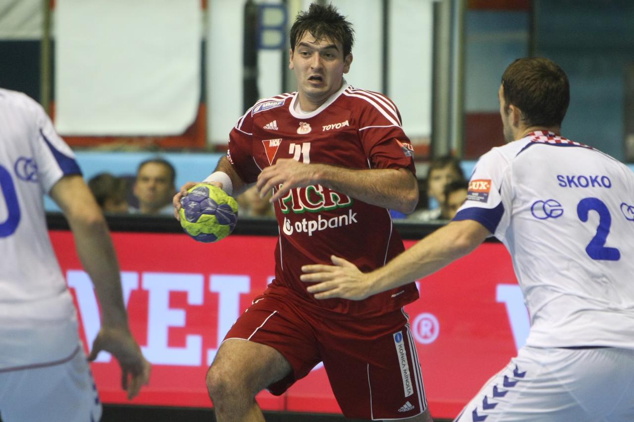 29.09.2012., Zagreb - Rukometna utakmica Lige prvaka, CO Zagreb - Pick Szeged. Alen Blazevic. Photo: Dalibor Urukalovic/PIXSELL