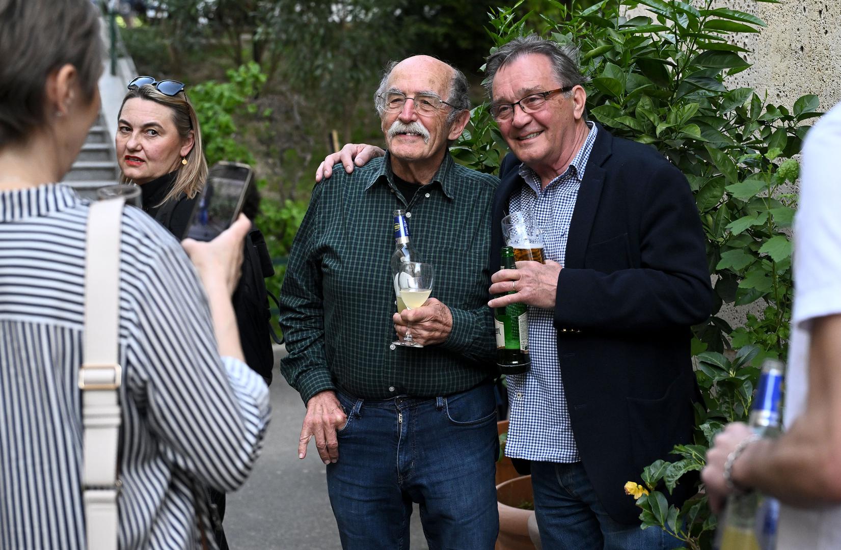 27.04.2036. Zagreb - Promocija restauriranog filma Akcija stadion Dusana Vukotica u Kinoteci okupila glumacku ekipu i prijatelje. Zoran Pusic Photo: Marko Lukunic/PIXSELL