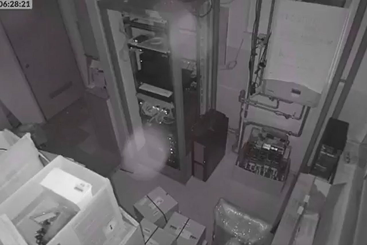 Trenutak potresa u Sisku