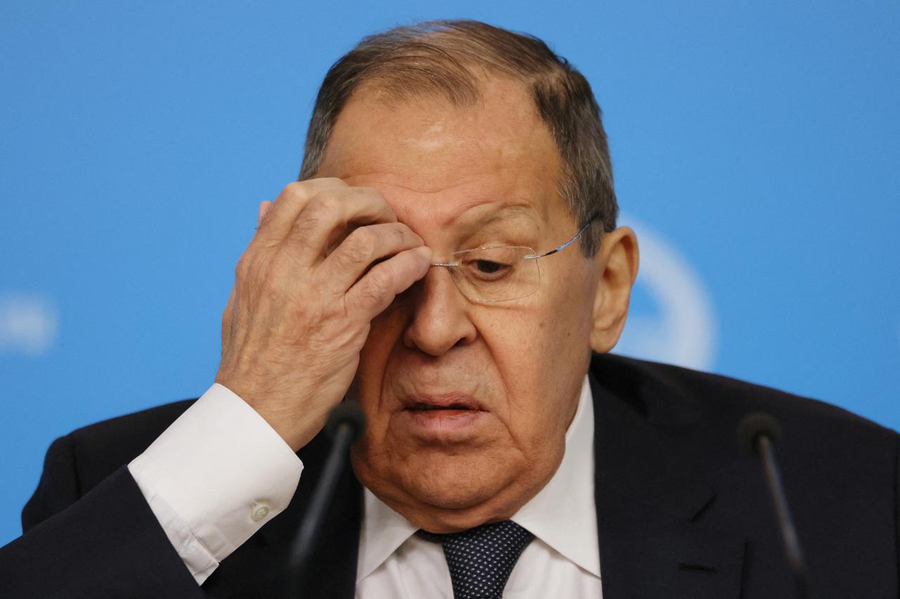 Russian Foreign Minister Lavrov holds annual press conference in Moscow