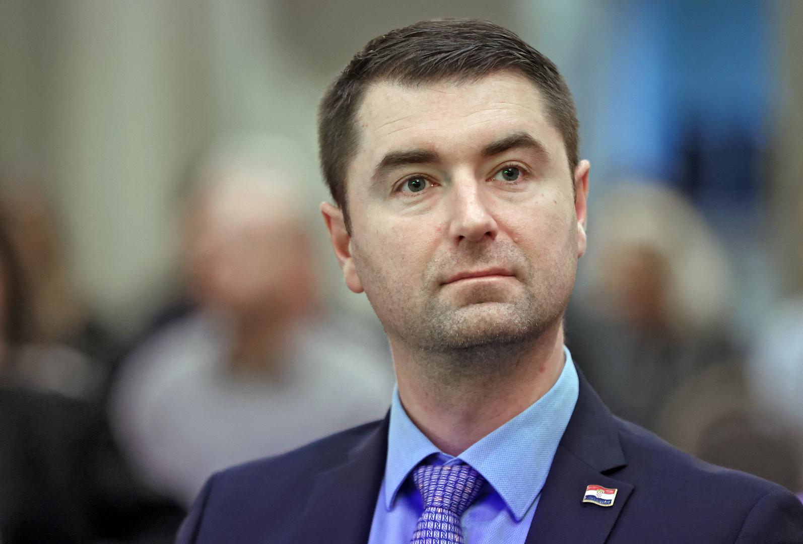 06.12.2023., Zagreb - Konferencija "Zelena energija - Put prema hrvatskoj energetskoj neovisnosti" u hotelu Sheraton. ministar gospodarstva i odrzivog razvoja Davor Filipovic Photo: Sanjin Strukic/PIXSELL