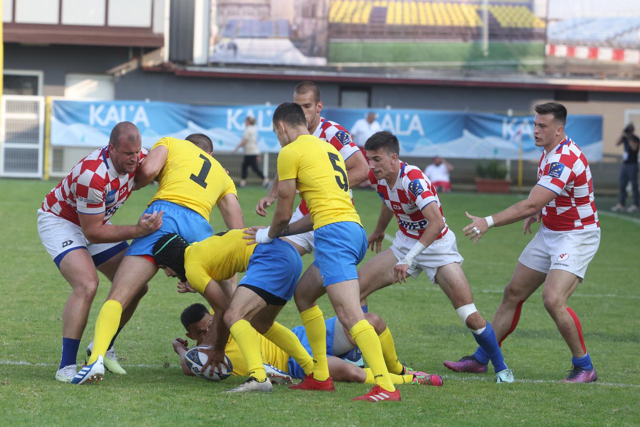 Zagreb; /. Europsko prvenstvo Trophy divizije, Hrvatska - Ukrajina