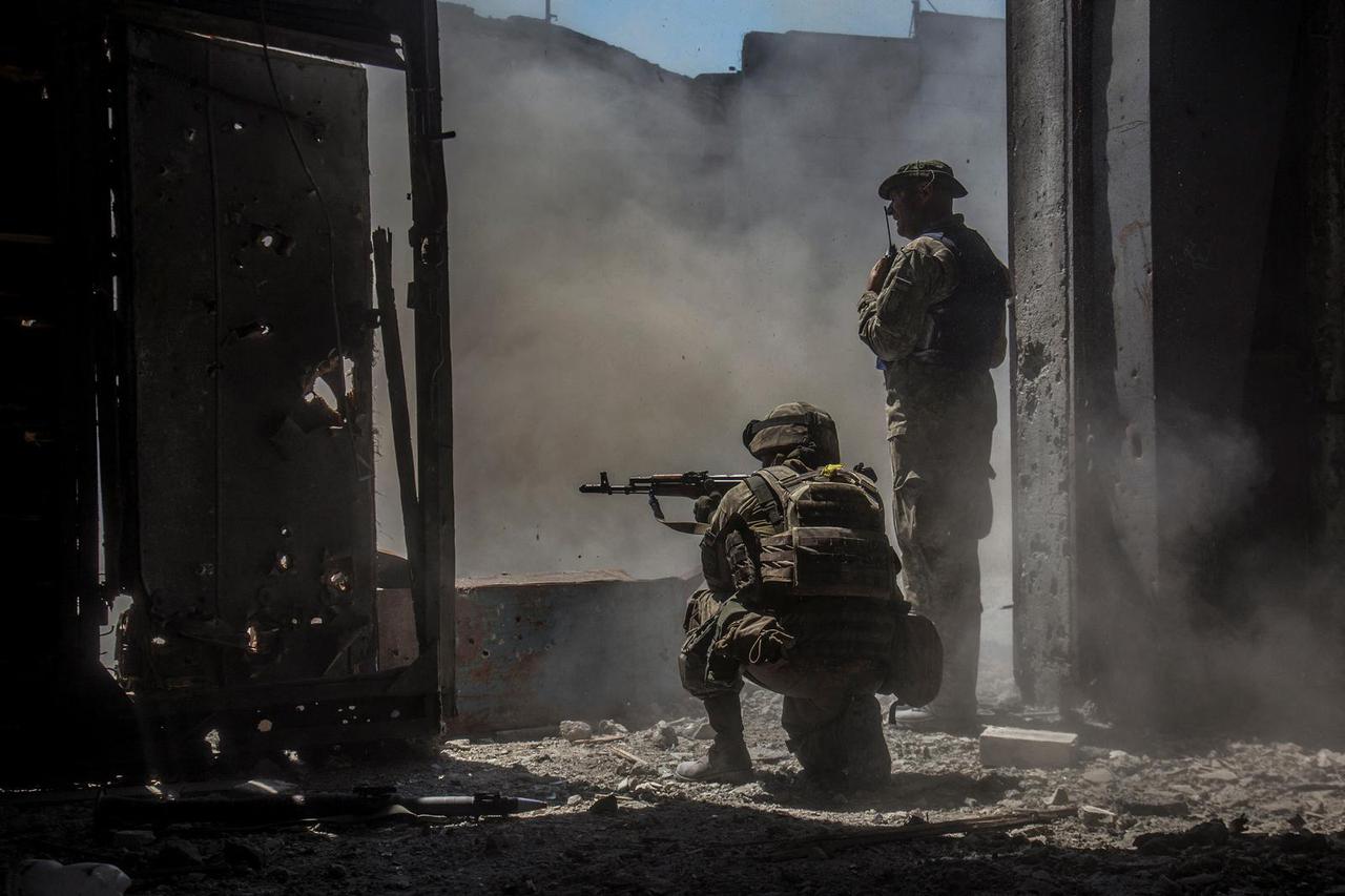 Russia's attack on Ukraine continues, in Sievierodonetsk