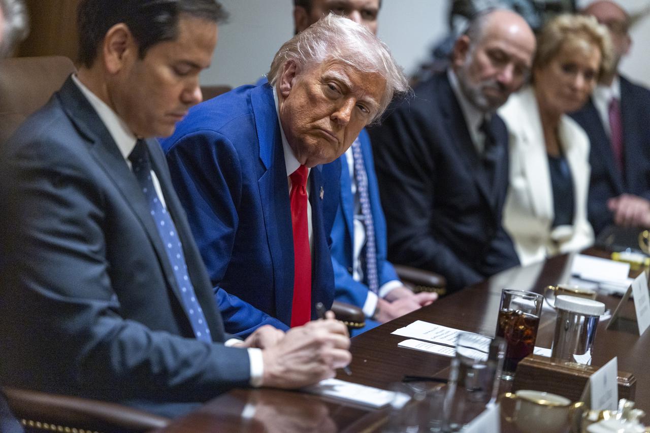 President Donald Trump Hosts a Cabinet Meeting