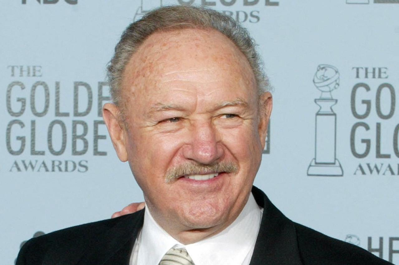 FILE PHOTO: Gene Hackman poses during 60th annual Golden Globe Awards