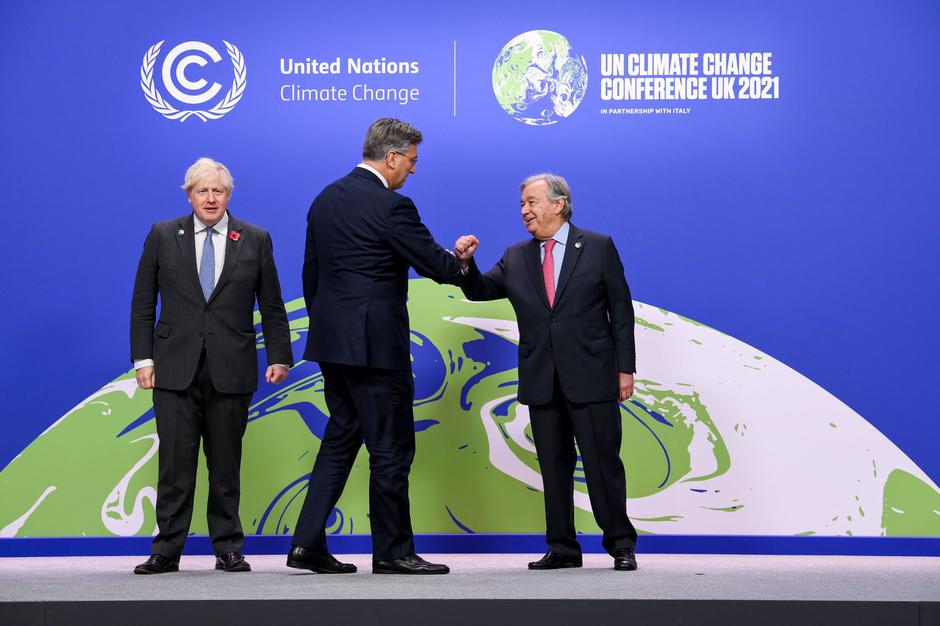 Andrej Plenković na konferenciji COP26 u Glasgowu
