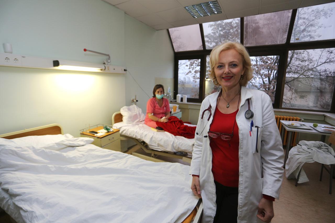 08.12.2015., Osijek - Osjecki Odjel dijalize ocekuje 110-tu transplantaciju bubrega. Dr. Lada Zibar.  Photo: Marko Mrkonjic/PIXSELL