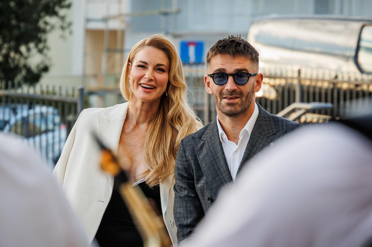 Split: Marko i Iris Livaja na vjenčanju Ivone i Anthonyja Kalika