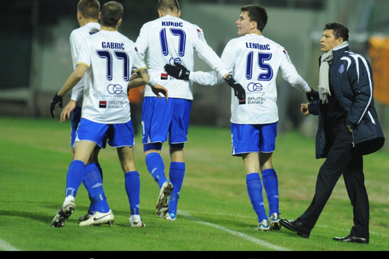 \'26.11.2011.,stadion Subicevac- 16. kolo MAXtv 1. HNL, NK Sibenik - NK Hajduk. Photo: Hrvoje Jelavic/PIXSELL\'