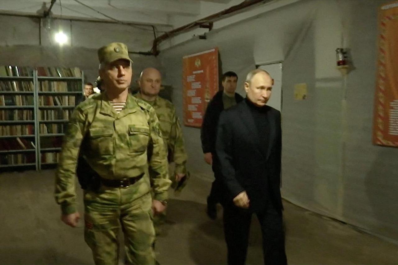 Russian President Vladimir Putin visits Luhansk Region