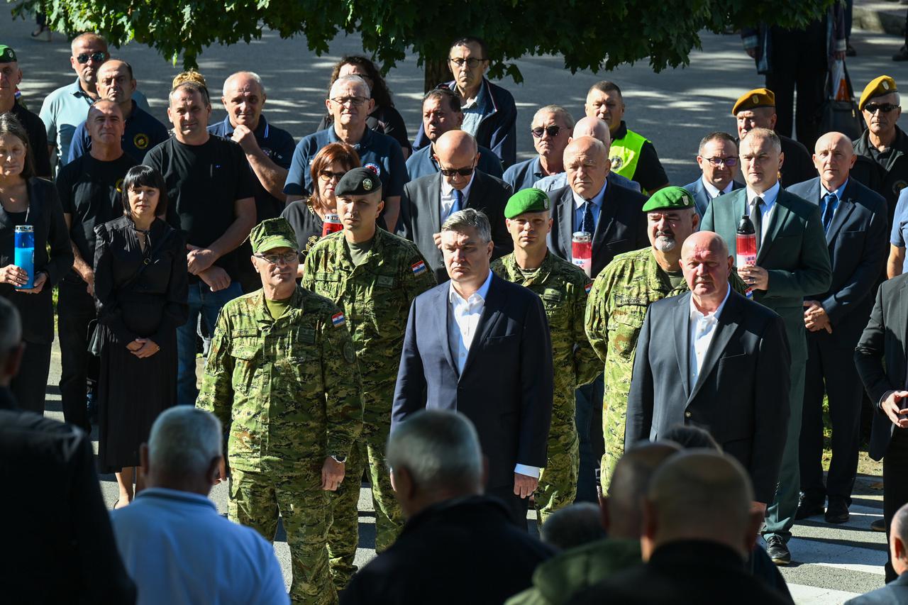 Milanović odao počast poginulim braniteljima u vojnoj operaciju „Una 95.“
