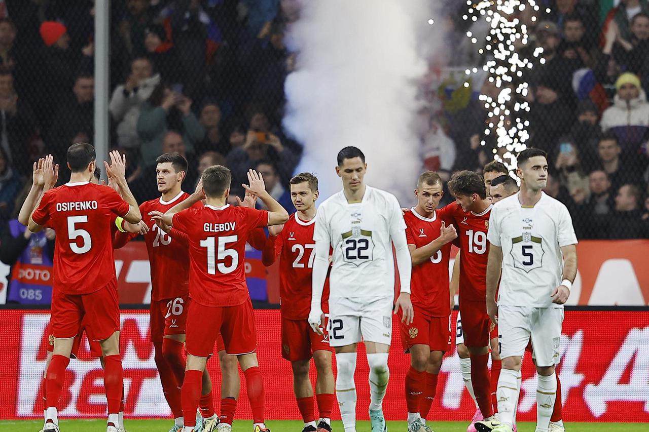 International Friendly - Russia v Serbia