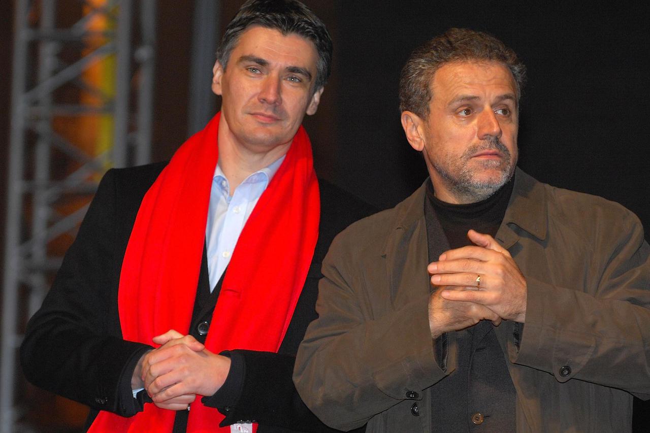 Zoran Milanović i Milan Bandić