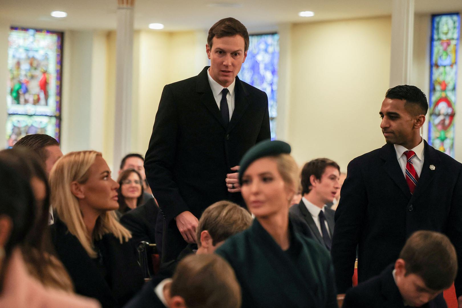 Jared Kushner, husband of Ivanka Trump, attends a service at St. John's Church on the inauguration day of Trump's second Presidential term, in Washington, U.S. January 20, 2025. REUTERS/Carlos Barria Photo: CARLOS BARRIA/REUTERS