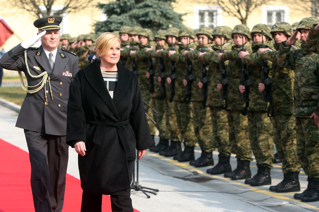 Hrvatska predsjednica Kolinda Grabar-Kitarović i glavni državni odvjetnik SAD-a Jeff Sessions
