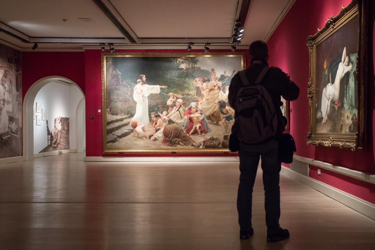 Zagreb: U Galeriji Klovićevi dvori otvorena je izložba Ciklus Vlaho Bukovac