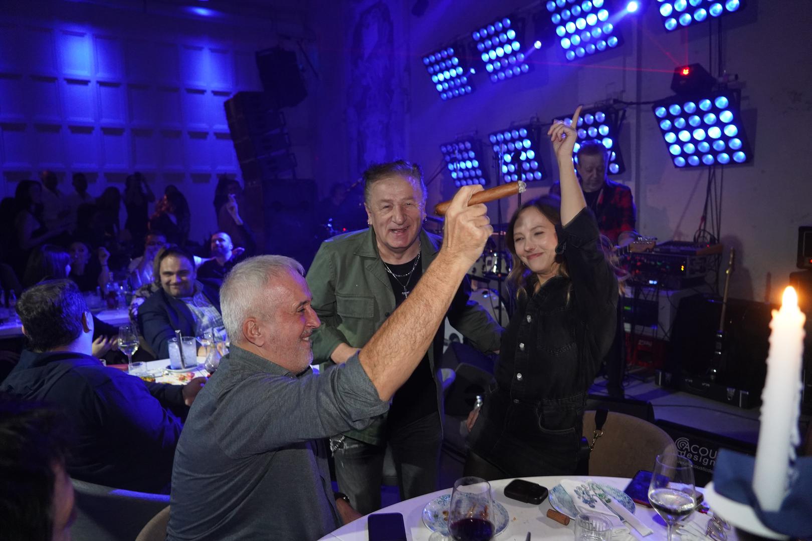 06, December, 2023, Belgrade - Performance of the Croatian rock band Prljavo kazaliste in the club Dorcoleta. Prljavo kazaliste, Jovana Stojiljkovic. Photo: Antonio Ahel/ATAImages.06, decembar, 2023, Beograd - Nastup hrvatskog rok benda Prljavo kazaliste u klubu Dorcoleta. . Photo: Antonio Ahel/ATAImages. Photo: Antonio Ahel/ATAImages./PIXSELL