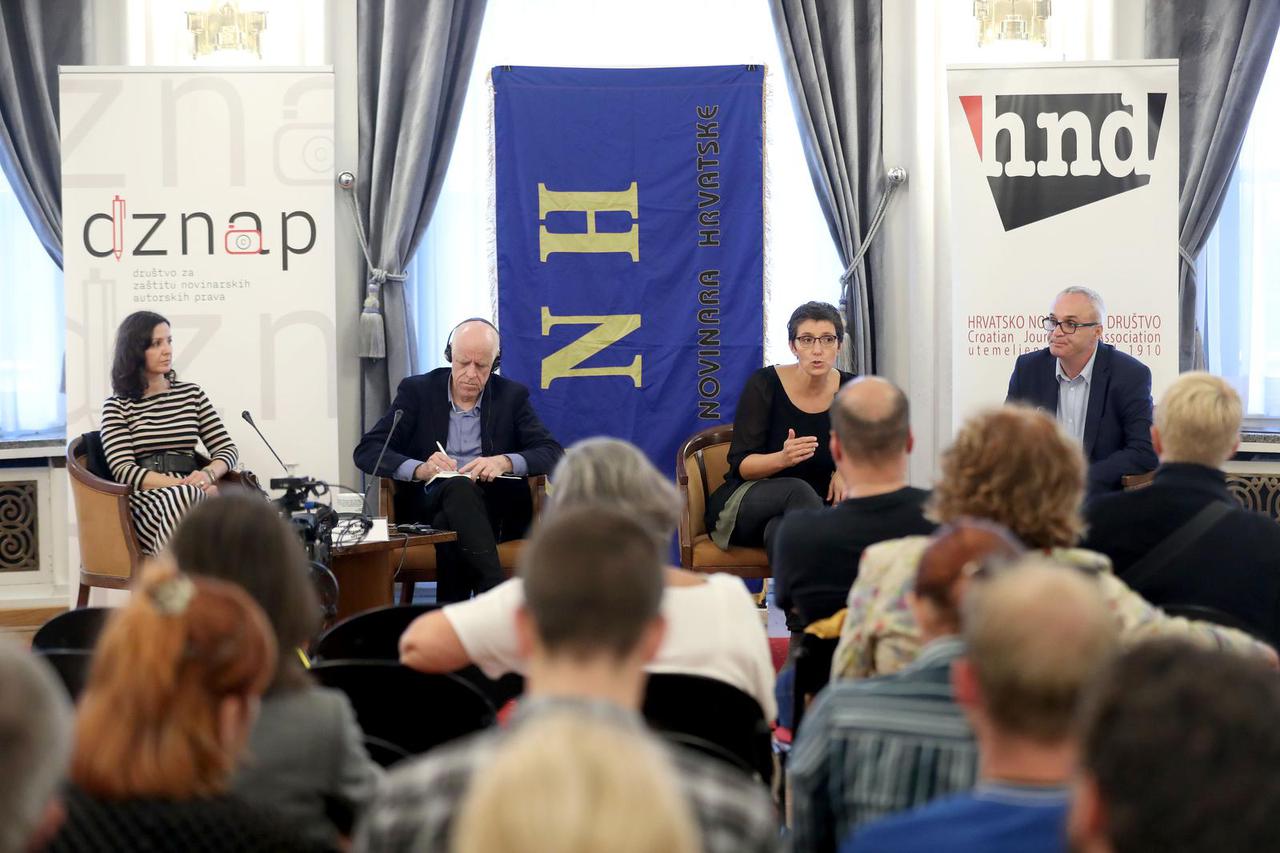 Zagreb: Tribina o radnim i autorskim pravima novinara