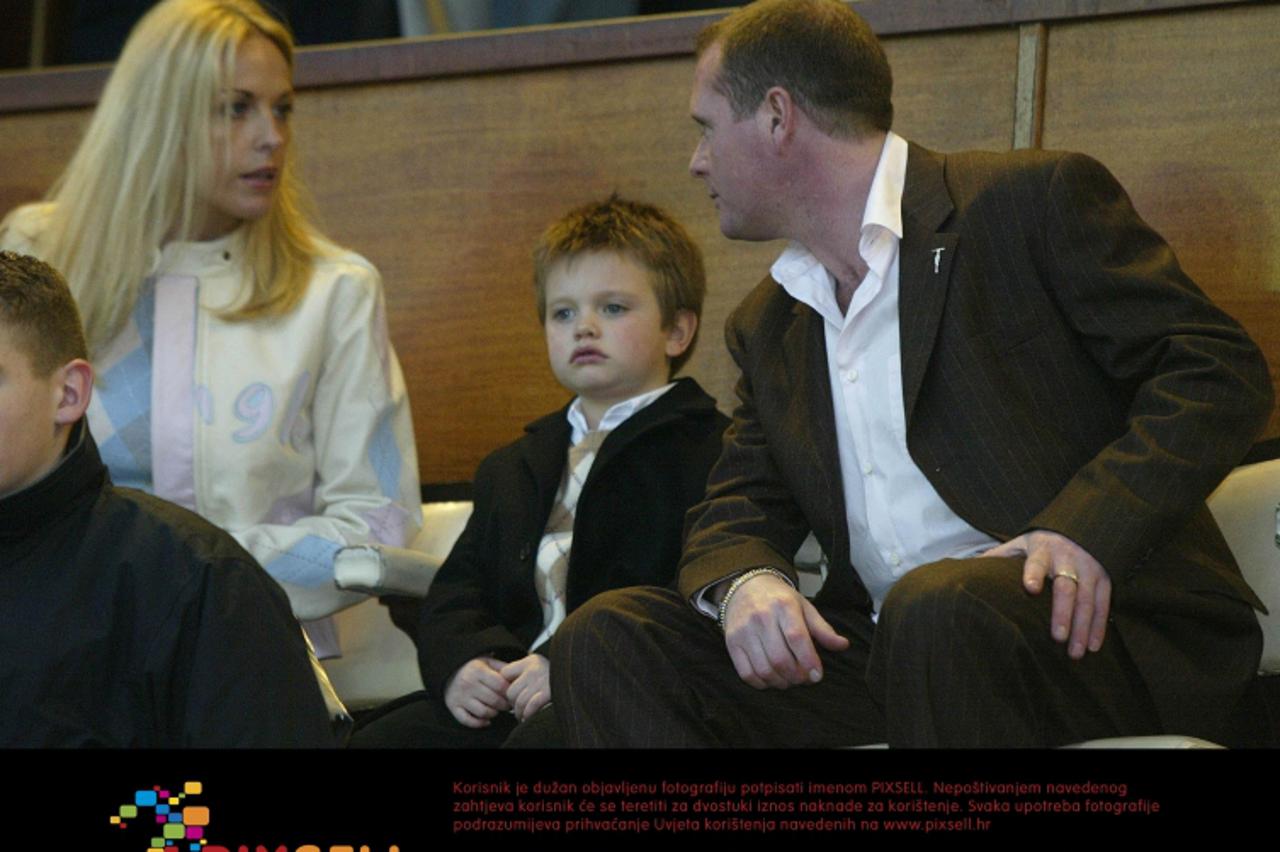 'Paul Gascoigne beyond help, says son File photo dated 17/03/02 of Paul Gascoigne with his ex-wife Sheryl and son Regan.'