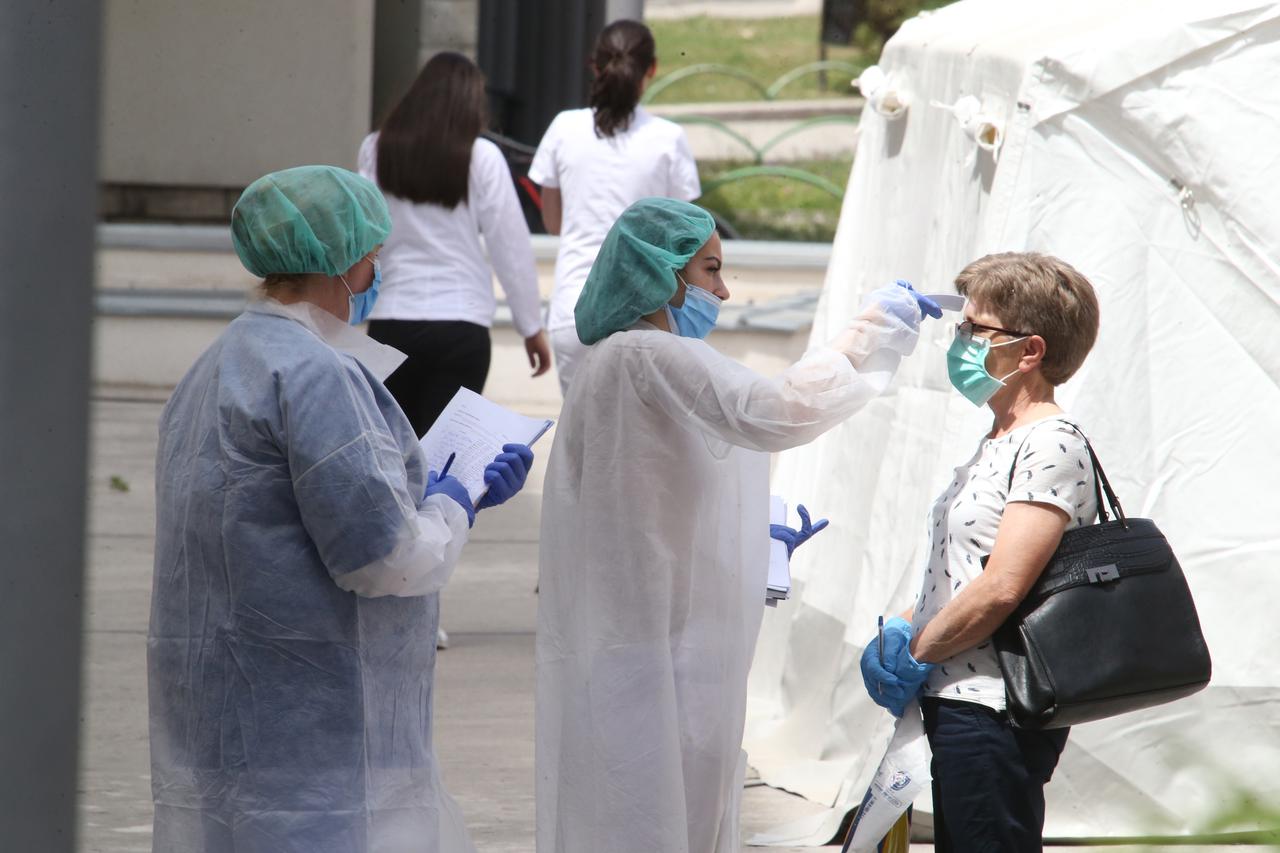 Split: Trijaža pacijenata izspred KB Firule