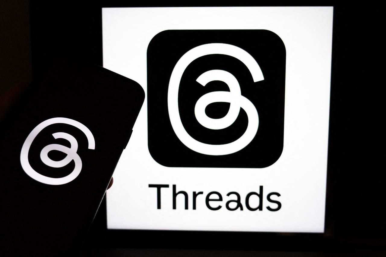 Illustration Of The App Threads From Meta