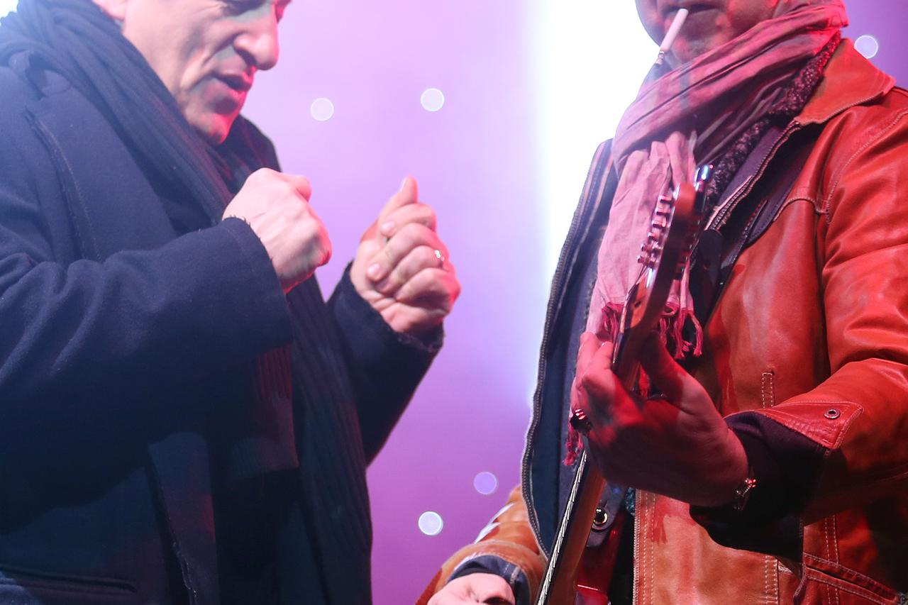 13.12.2015., Velika Gorica - Trg Stjepana Radica, Grad Velika Gorica ove godine 13. prosinca obiljezava svoju 20 obljetnicu koncertom Prljavog kazalista. Photo: Goran Jakus/PIXSELL