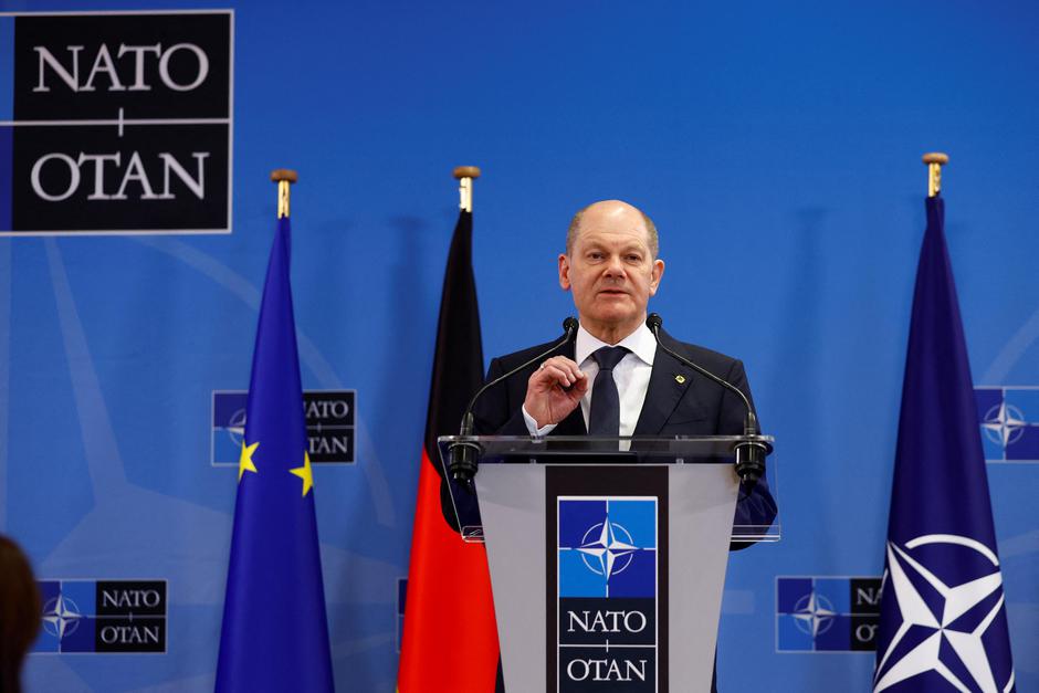 NATO summit on Russia's invasion of Ukraine, in Brussels