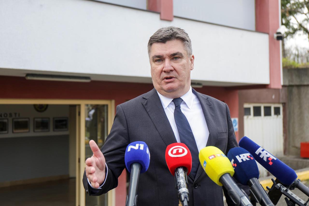 Zagreb: Izjave predsjednika Zorana Milanovi?a 