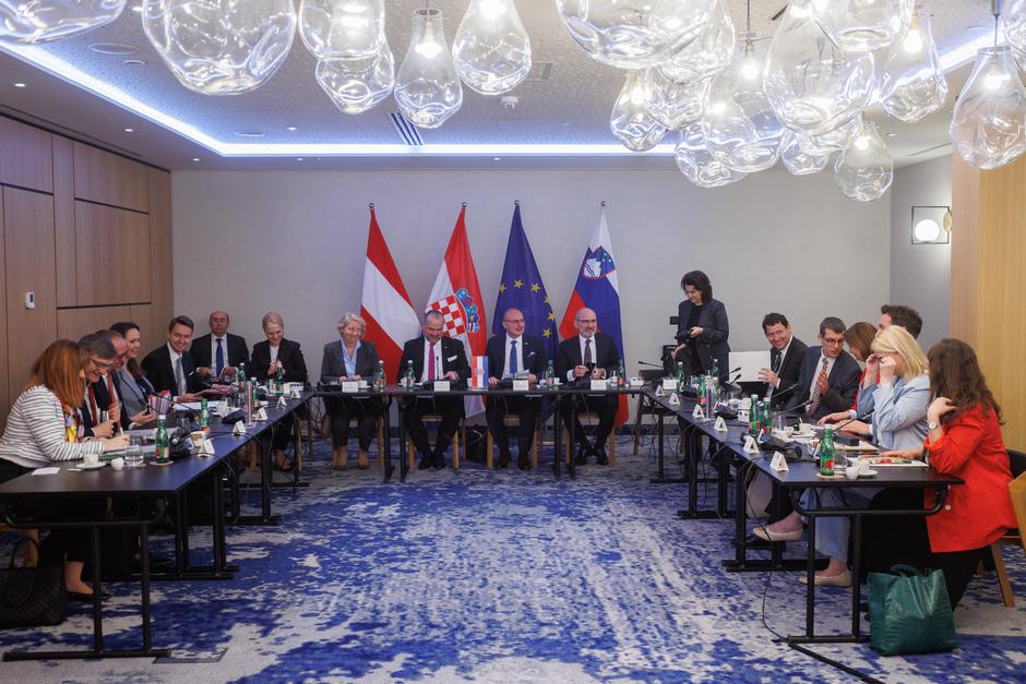 Rijeka: Trilateralni sastanak ministara vanjskih poslova Hrvatske, Austrije i Slovenije