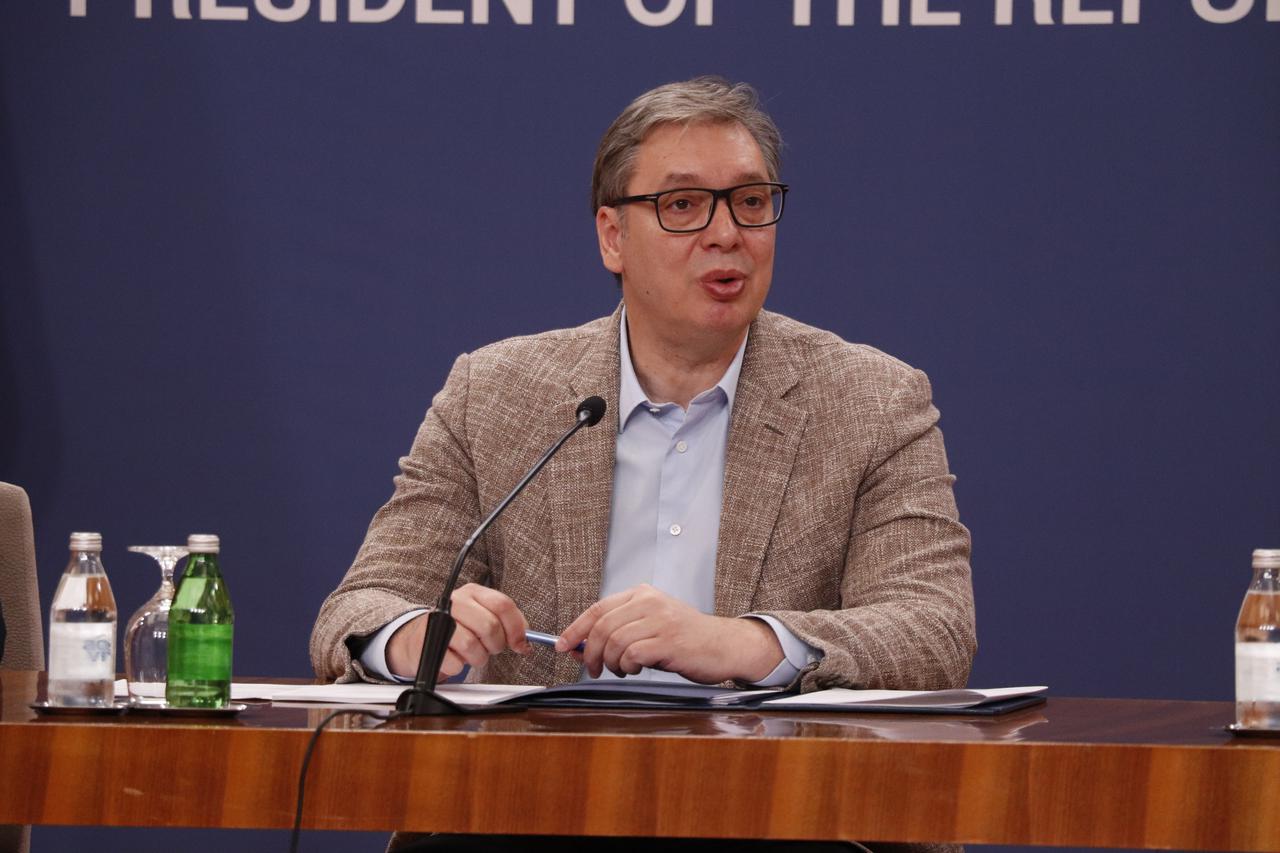 Beograd: Aleksandar Vučić obratio se javnosti povodom aktualne političke situacije u Srbiji