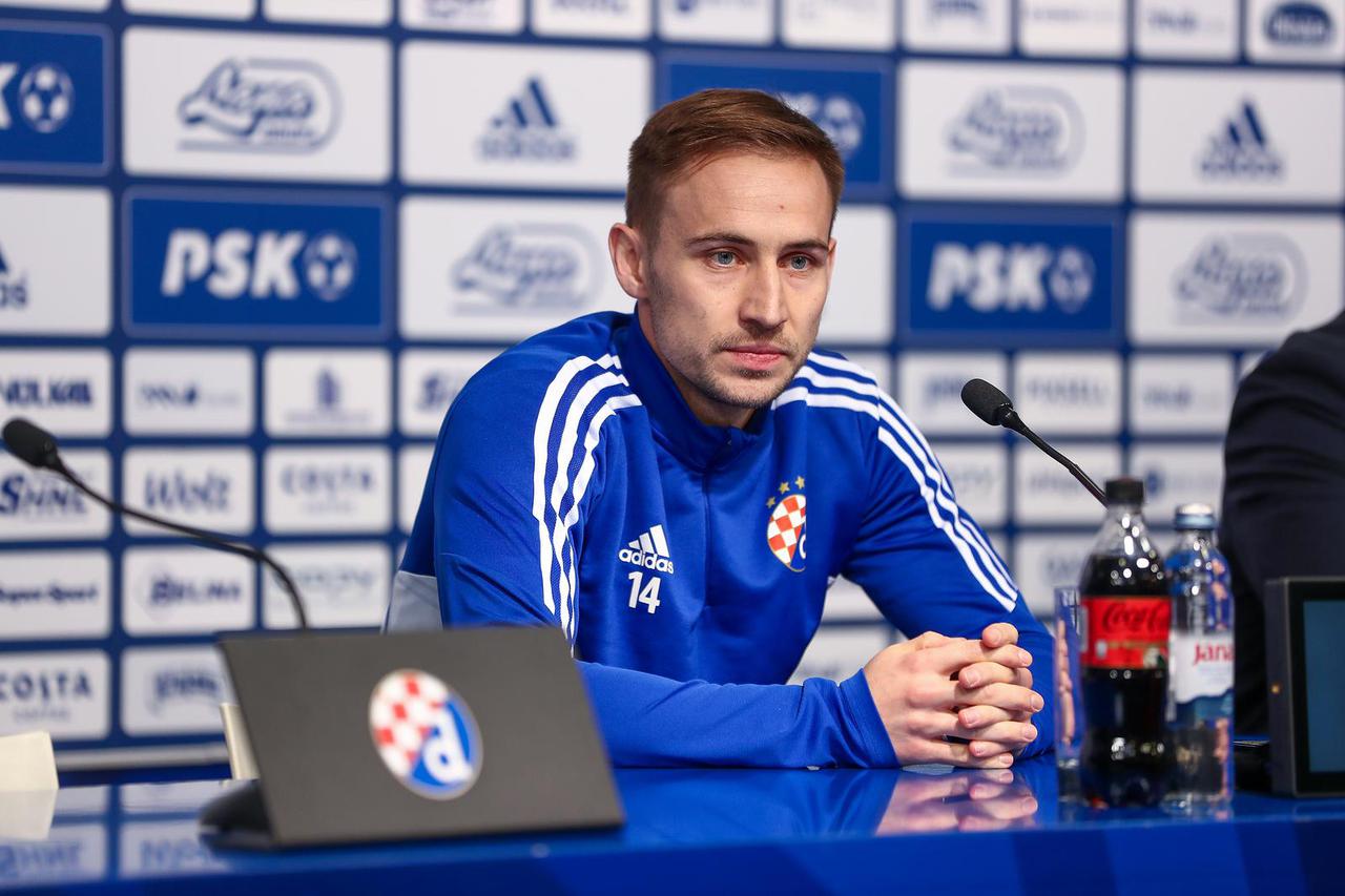 Zagreb: Konferencija za medije povodom povratka Marka Roga u Dinamo