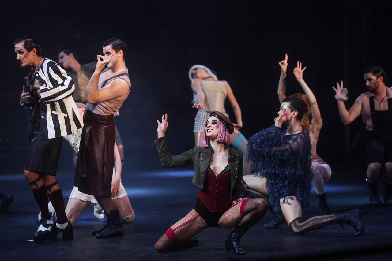Zagreb: Na novoj sceni Hrvatskoga narodnog kazališta, HNK2 premijerno izveden mjuzikl "Cabaret"