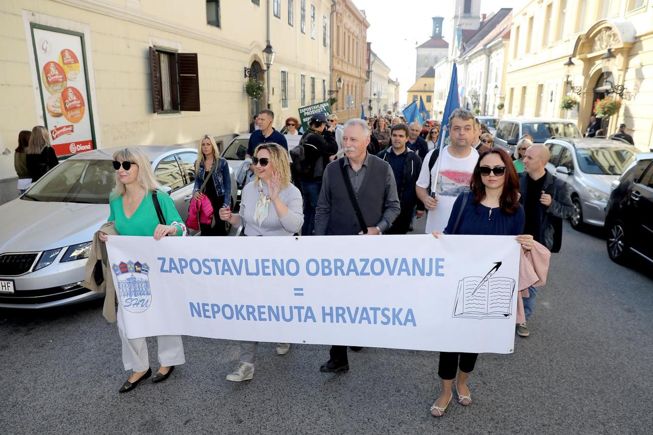 Prosvjed učitelja i profesora