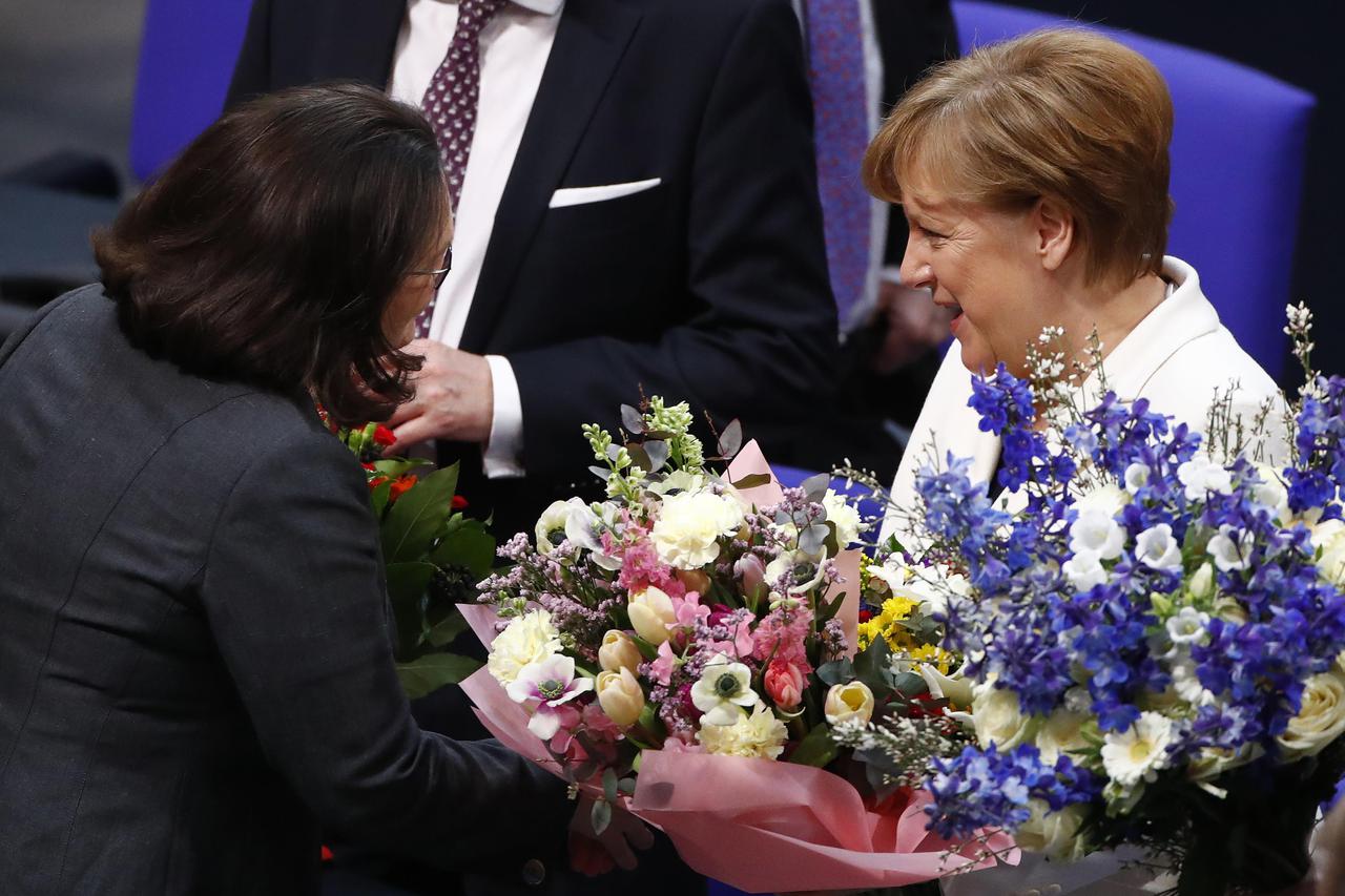 Angela Merkel izabrana za kancelarku