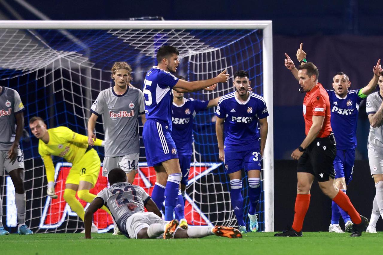Zagreb: UEFA Liga prvaka, 4. kolo, skupina E, GNK Dinamo - Red Bull Salzburg