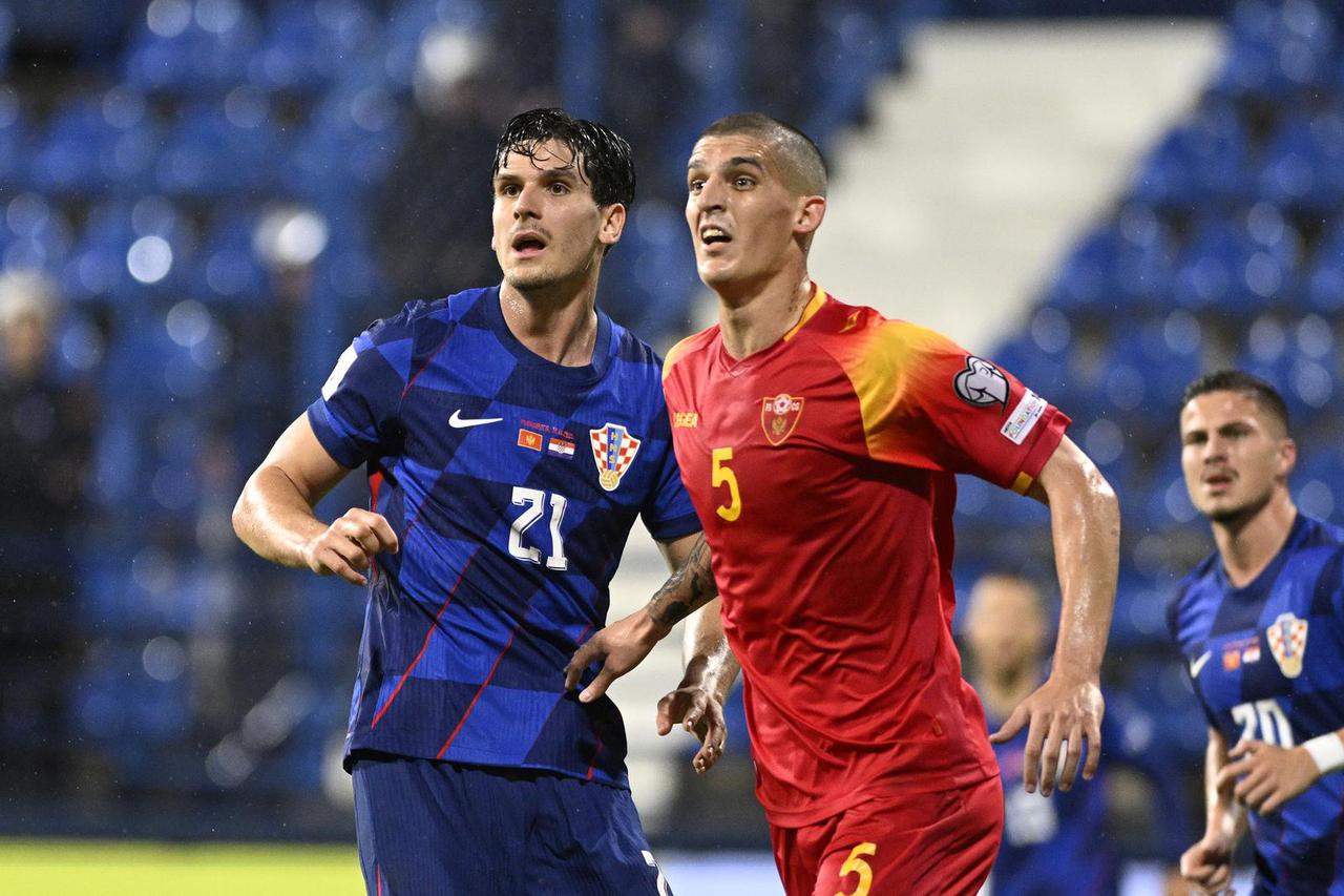 Utakmica kvalifikacija za Svjetsko nogometno prvenstvo 2026. Crna Gora - Hrvatska