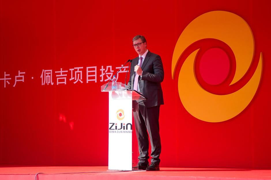 Kineska tvrtka otvorila novi rudnik bakra i zlata u Srbiji