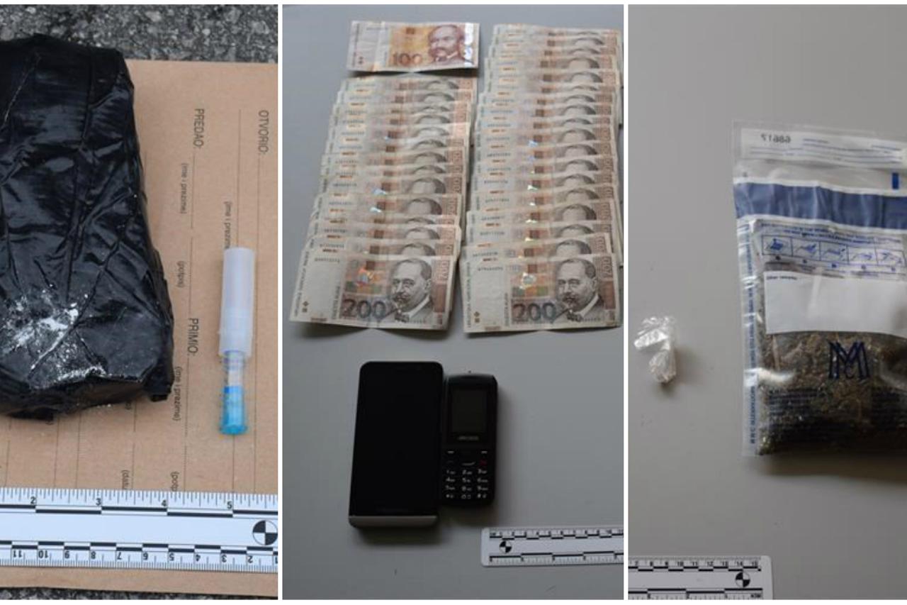 Policijska zapljena nakon uhićenja u Sesvetama