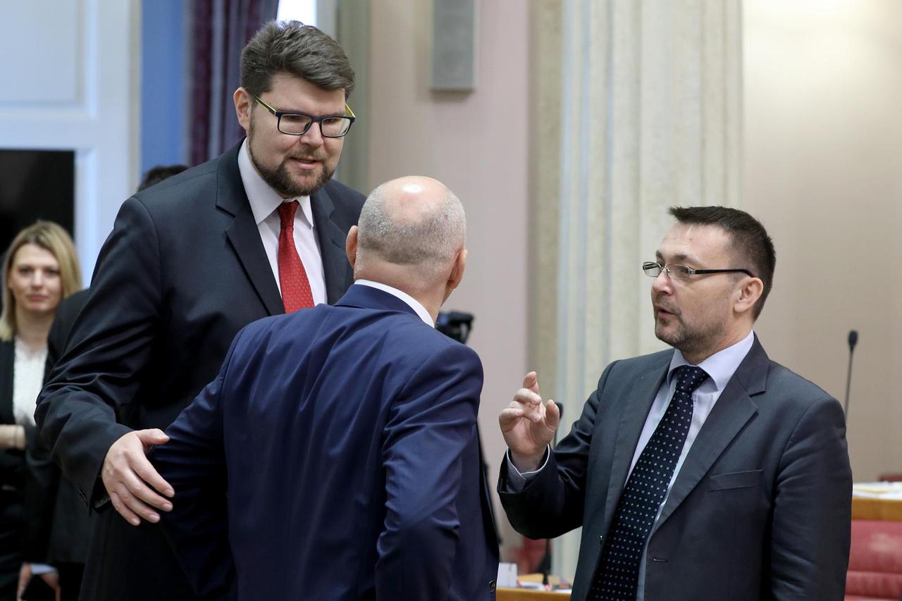 Zagreb: Saborski zastupnici glasuju o dva nova ministra i potpredsjednici Vlade