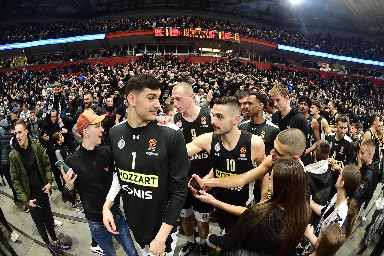 Beograd: Turkish Airlines Euroleague, KK Partizan Mozzart Bet - KK LDLC ASVEL Villeurbanne 