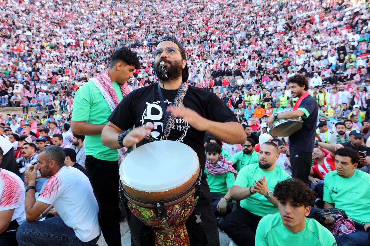 (SP)JORDAN-AMMAN-FOOTBALL-FIFA WORLD CUP-FANS