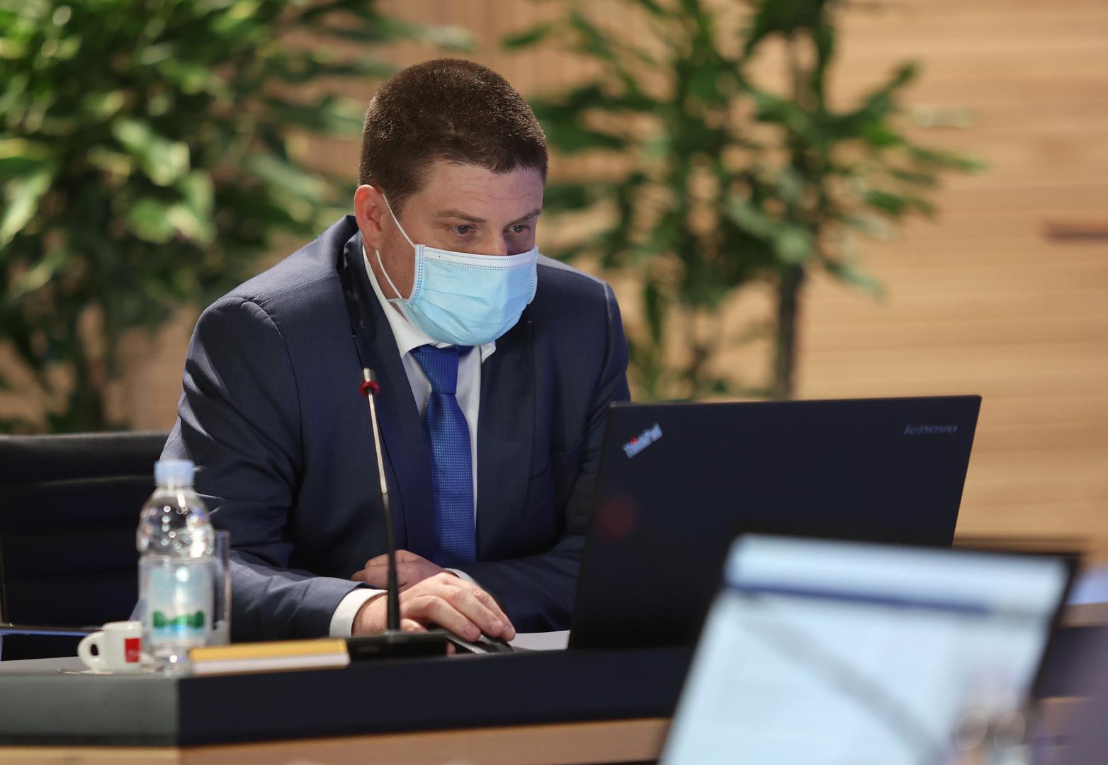 14.01.2021., Zagreb - Odrzana sjednica vlade u Nacionalnoj i sveucilisnoj knjiznici. Photo: Marko Prpic/PIXSELL